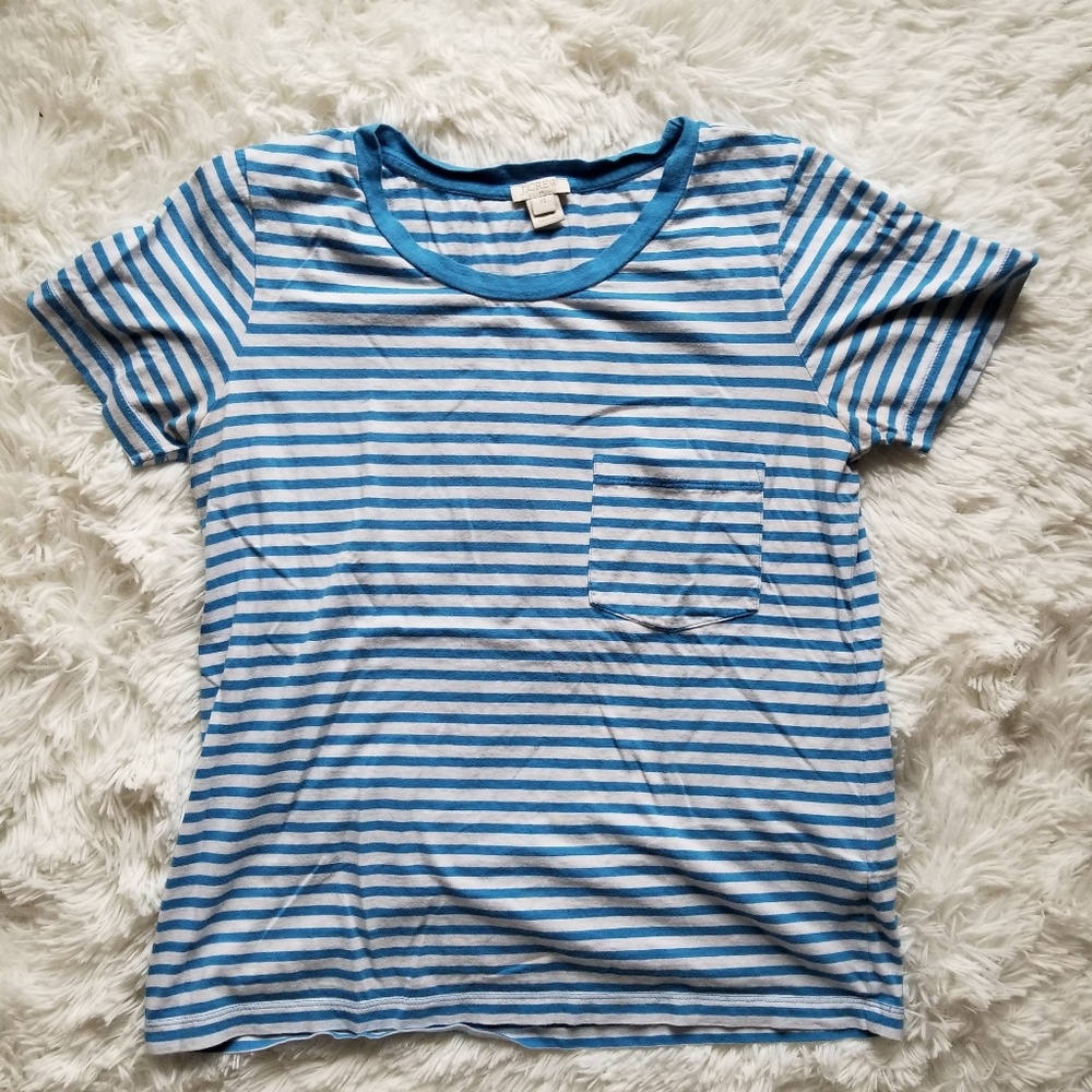 Striped pocket tee
